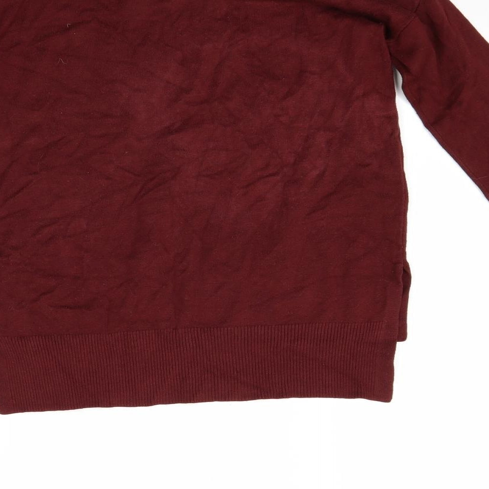 Atmosphere Womens Red Rayon Pullover Jumper Size 8