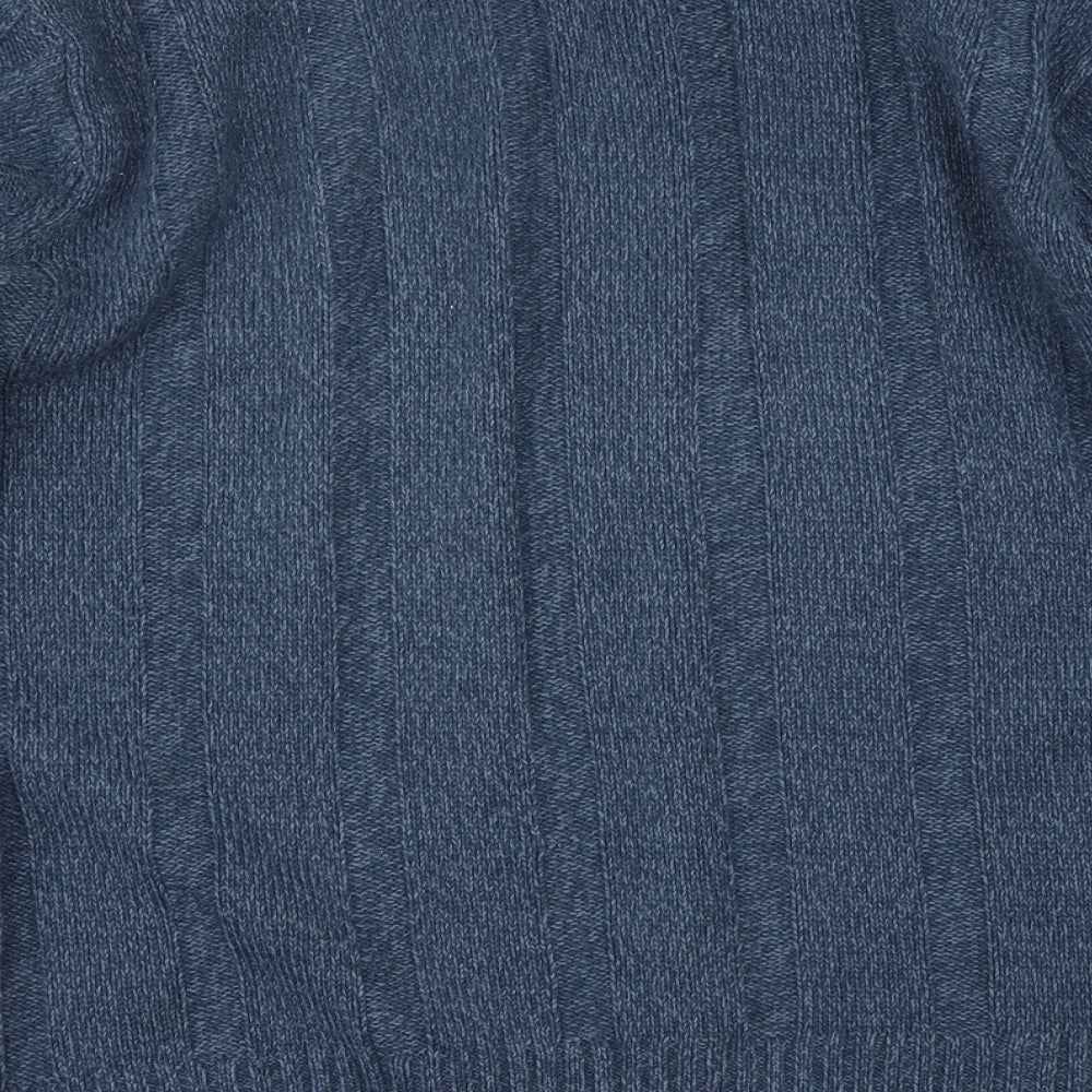 BHS Mens Blue Pullover Jumper Size M