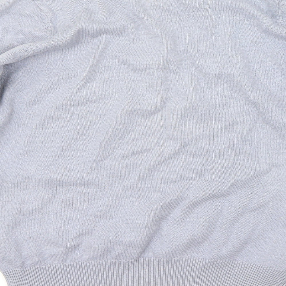 Marks and Spencer Mens Purple Pullover Jumper Size S