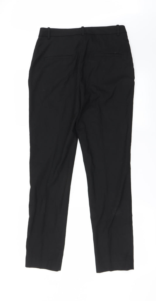 Womens UK Size 10 H&M Regular Fit Black Trousers