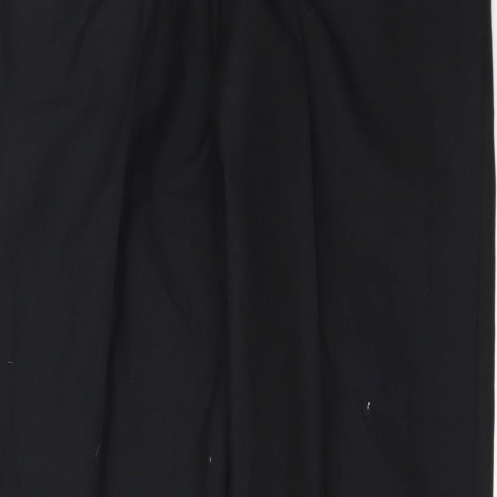 Preworn Mens Black Trousers Size 32 in L24 in