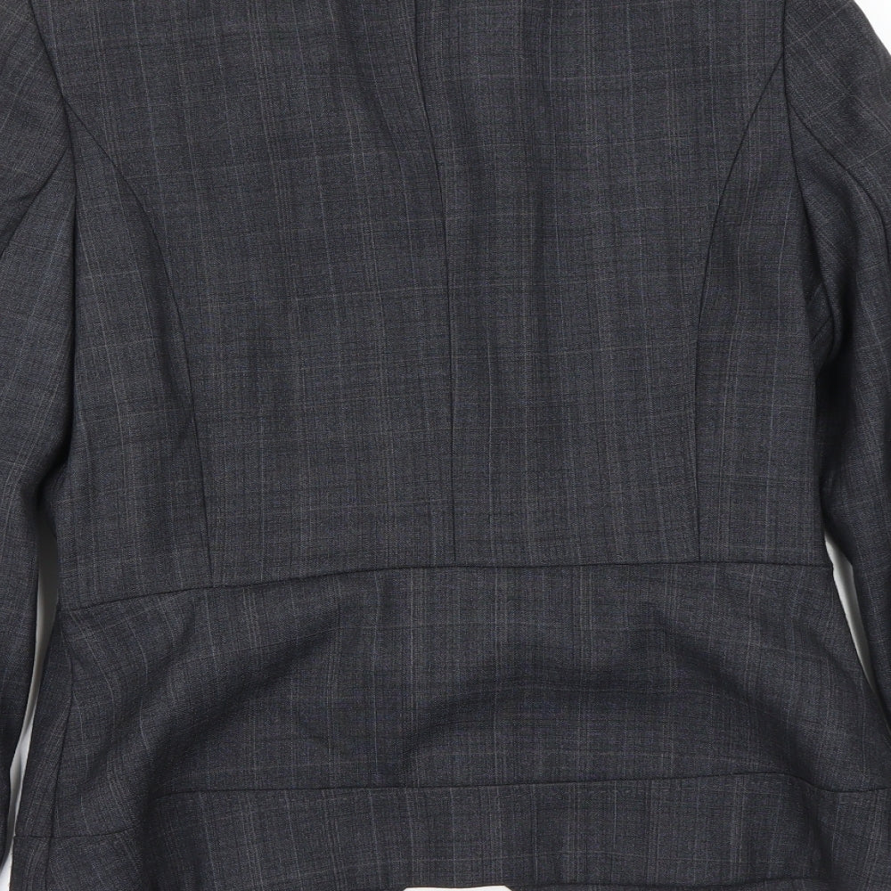 Zara Womens Grey Jacket Blazer Size 6