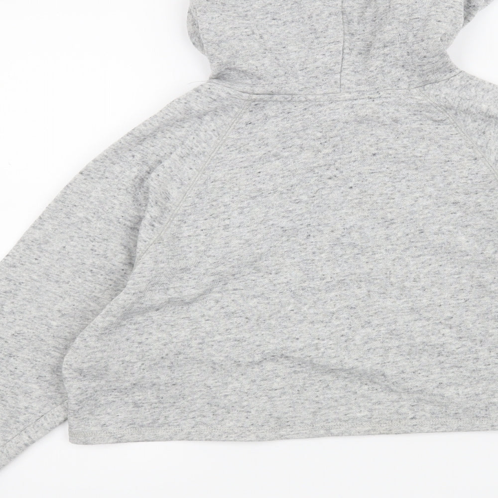 H&M Womens Grey Pullover Hoodie Size S