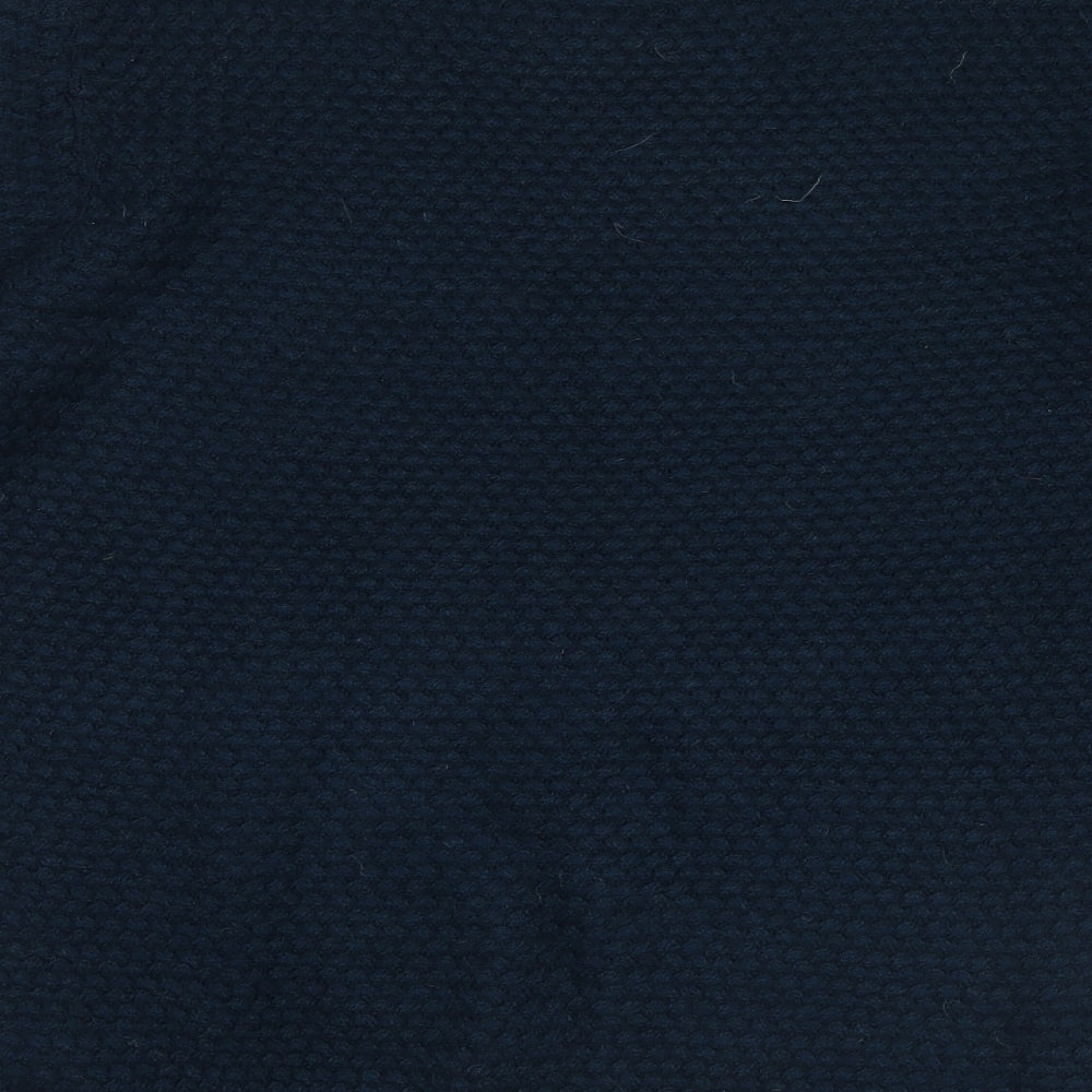 F&F Mens Blue Knit Pullover Jumper Size M