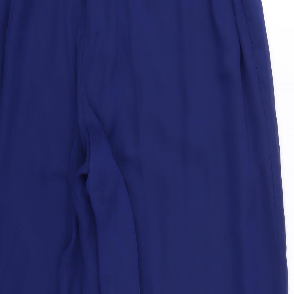Nightingales Womens Blue Trousers Size 18 L27 in