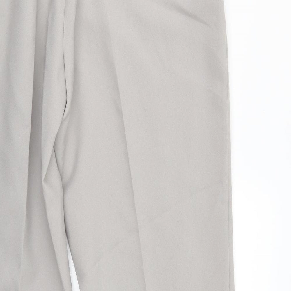 Damart Womens Grey Trousers Size 14 L31 in