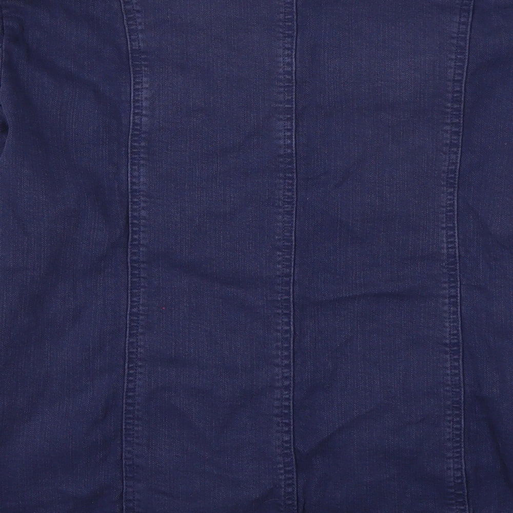 Womens UK Size 14 Amber Blue Jacket