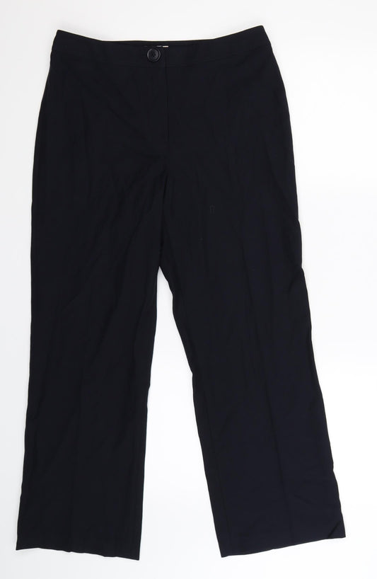 CC Womens Blue Trousers Size 10 L28 in