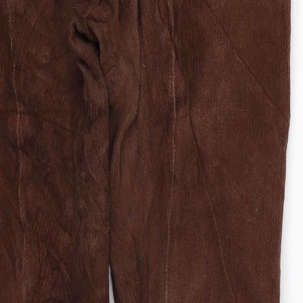 Womens UK Size 32 in Gallop Extra-Slim Fit Brown Trousers