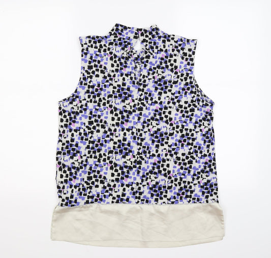 Womens UK Size 12 NEXT Purple Tunic Tank
