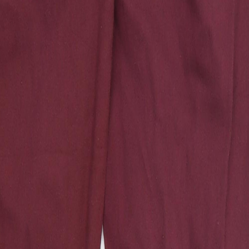 Denim Co Womens Red Denim Skinny Jeans Size 10 L30 in