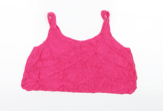 Womens UK Size 14 Atmosphere Pink Basic Tank
