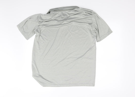 slazender Mens Green Polo Size XL