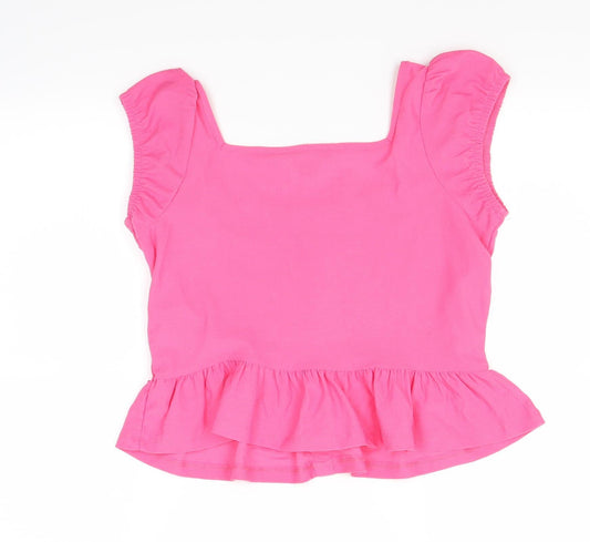 Primark Womens Pink Basic Blouse Size S