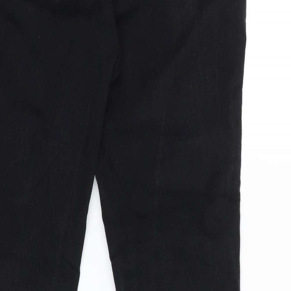 NEXT Womens Black Denim Skinny Jeans Size 10 L28 in
