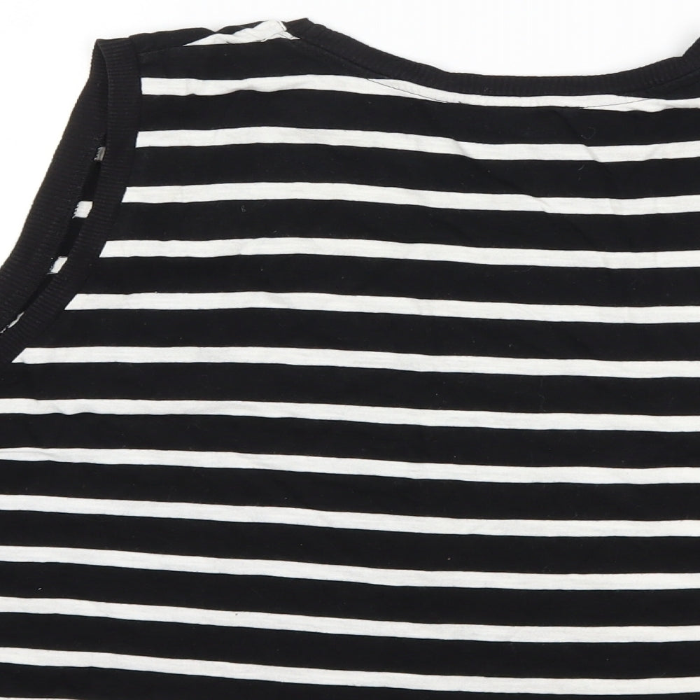 Womens UK Size XL Atmosphere Black Basic Tank