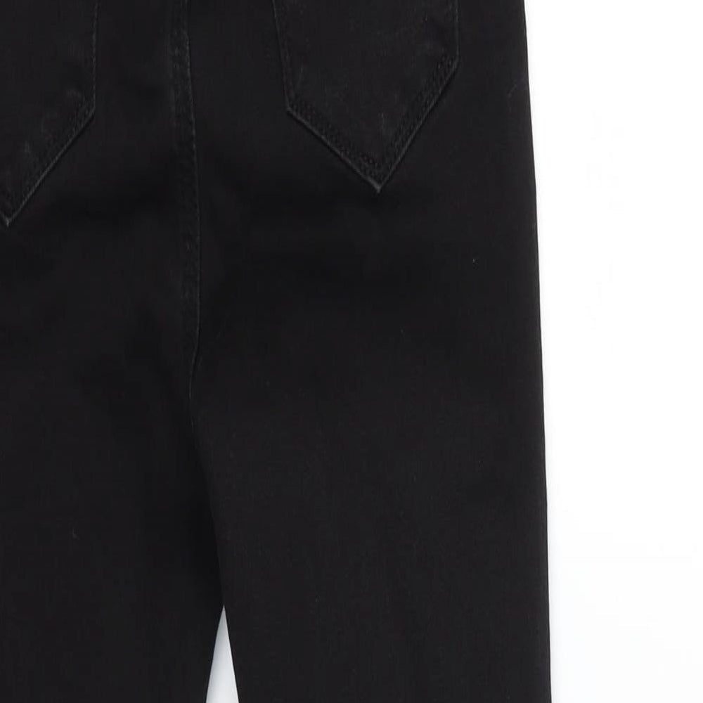 Womens UK Size 26 in Preworn Regular Fit Skinny Black Jeans