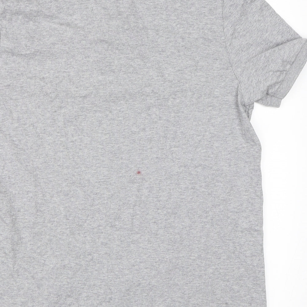 ASOS Mens Grey Polo Size M