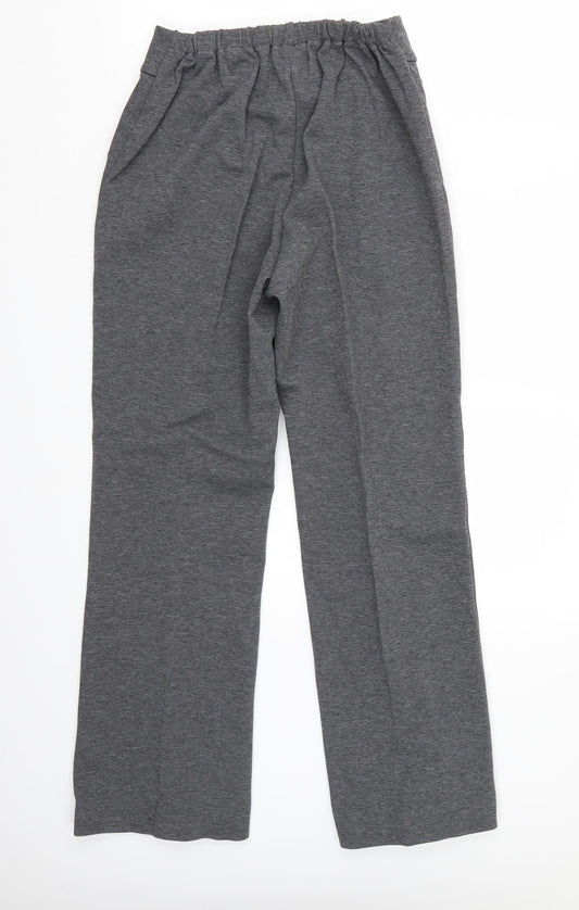 Womens UK Size 12 Marks and Spencer Regular Fit Grey Trousers