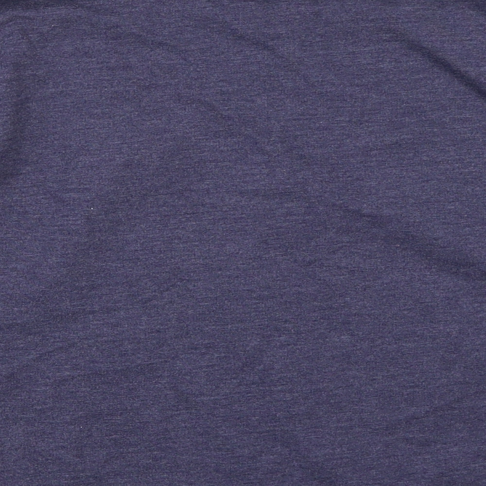 Womens UK Size 8 George Blue Basic T-Shirt