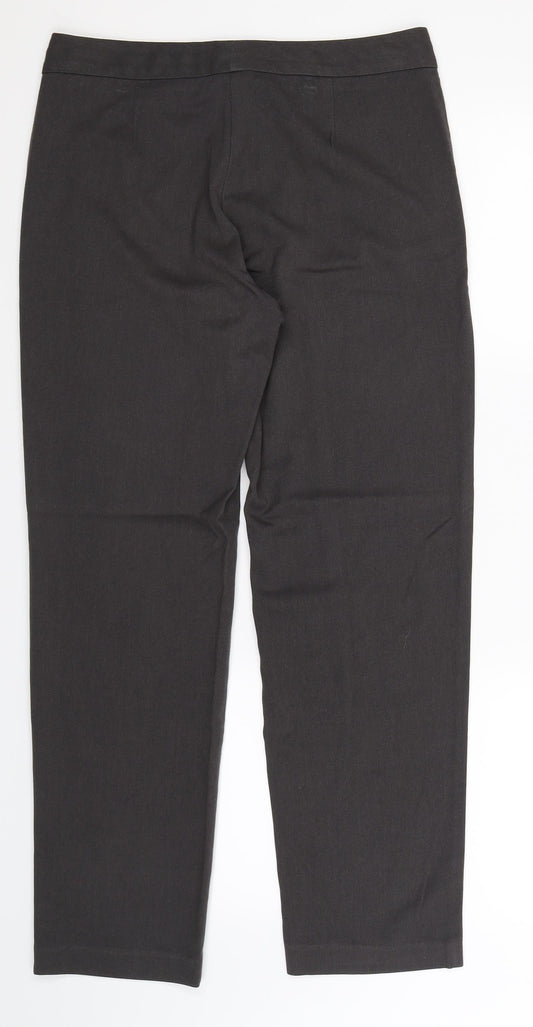 Marks and Spencer Womens Grey Dress Pants Trousers Size 10 L29 in