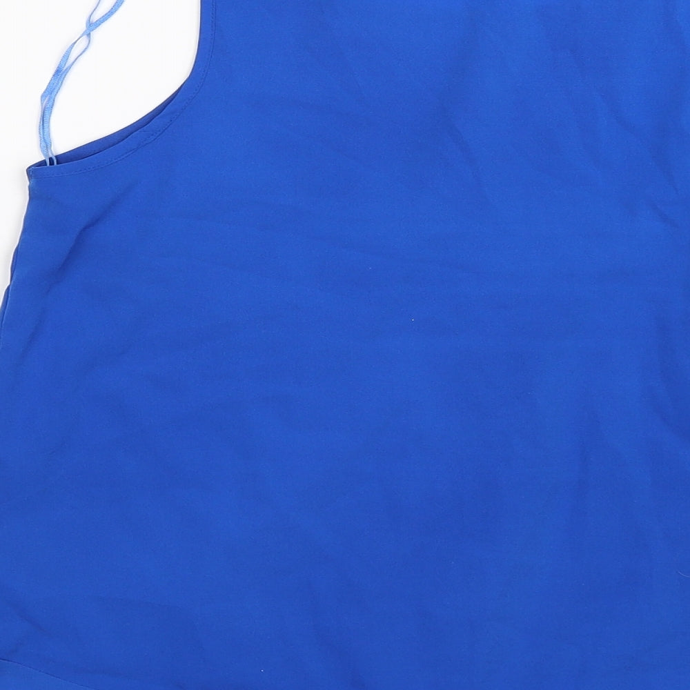Womens UK Size 10 Atmosphere Blue Tunic Tank