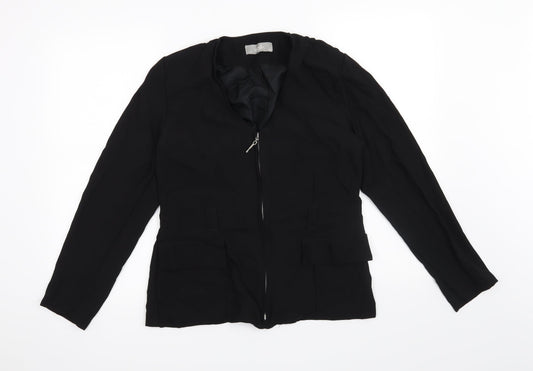 Wallis Womens Black Jacket Blazer Size 10