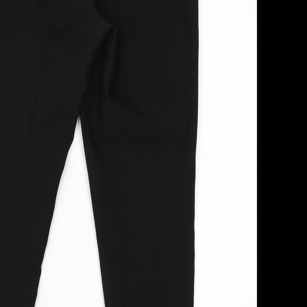 Primark Womens Black Trousers Size 10 L25 in