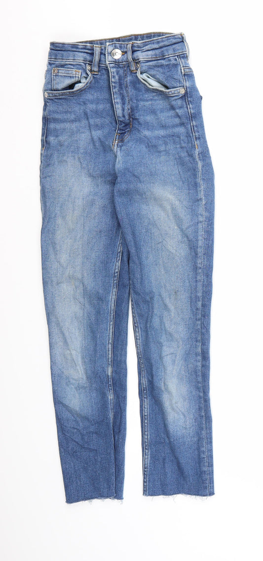 Womens UK Size 6 Divided by H&M Slim Fit Skinny Blue Jeans