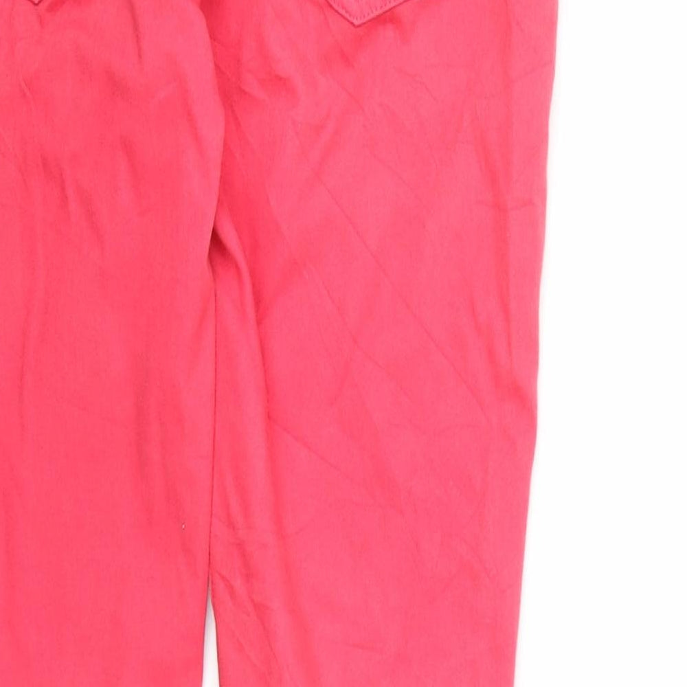 Gap Womens Pink  Denim Jegging Jeans Size 10 L26 in