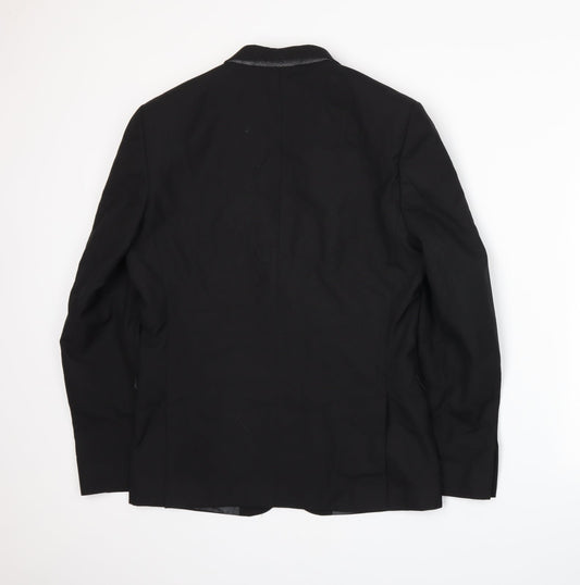 Mens UK Size M Marks and Spencer Regular Black Suit Jacket