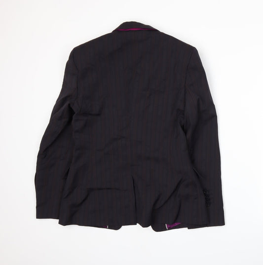 Autograph Womens Purple   Jacket Suit Jacket Size 10