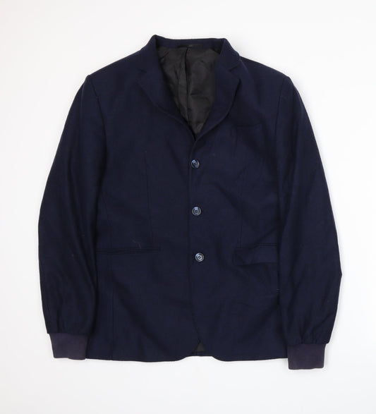 Mens UK Size L ASOS Regular Blue Suit Jacket