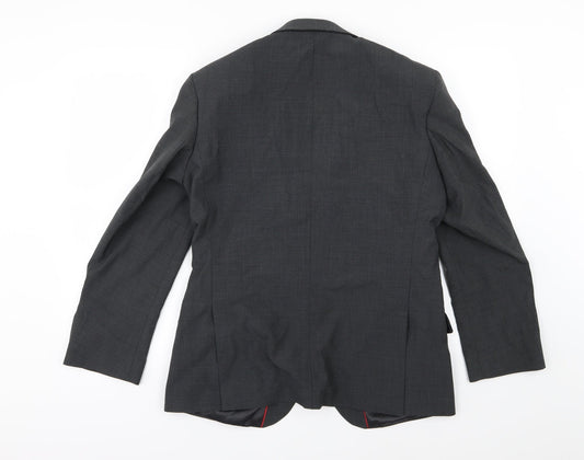 Mens UK Size 38 Marks and Spencer Regular Grey Suit Jacket