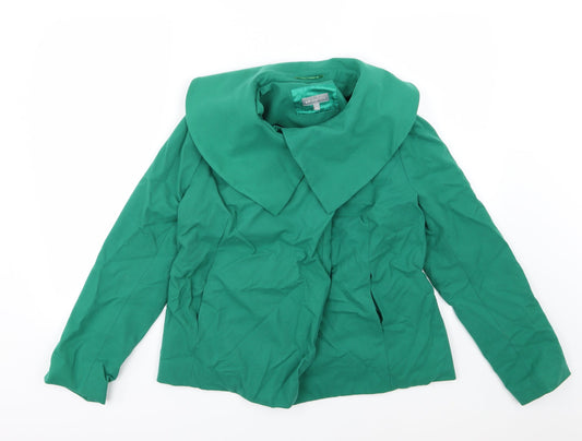 Per Una Womens Green Jacket Size 12