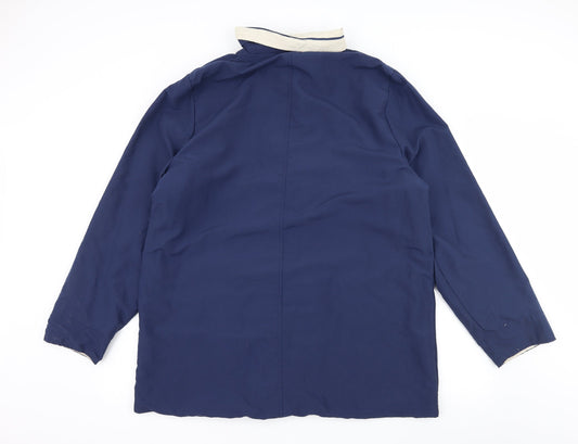 Womens UK Size 16 Gabrielle Vicenza Blue Overcoat