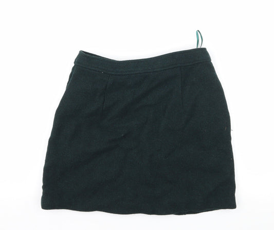 New Look Womens Green A-Line Skirt Size 10