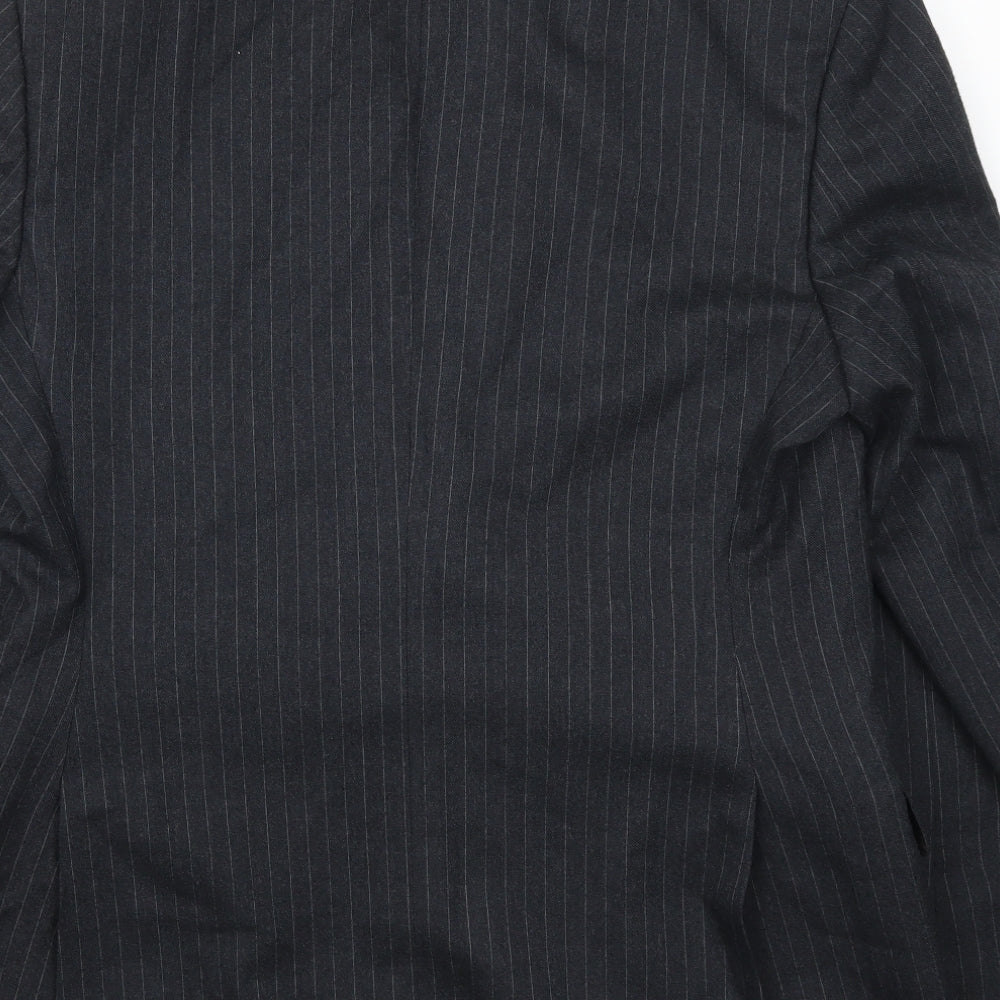 Mens UK Size 38 Burton Regular Grey Suit Jacket