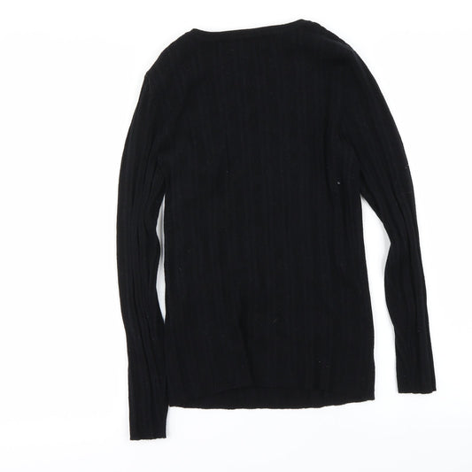 Primark Womens Black Basic T-Shirt Size L