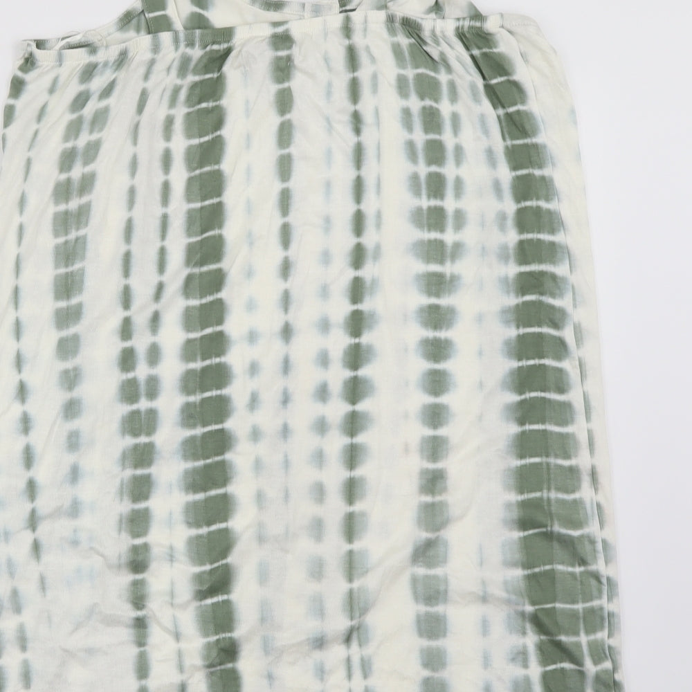 Papaya Womens Ivory A-Line Size L