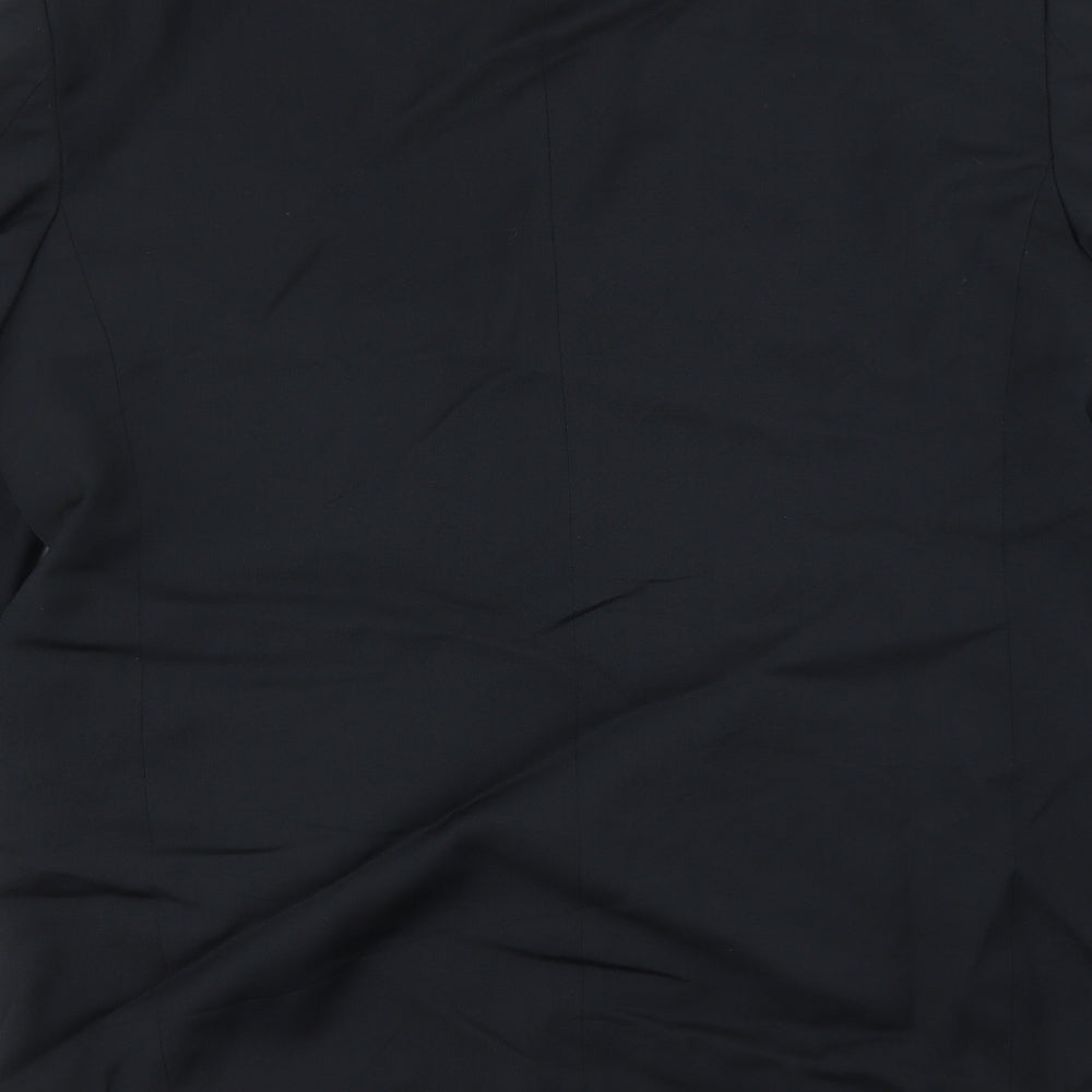 Mens UK Size 42 Preworn Regular Black Suit Jacket