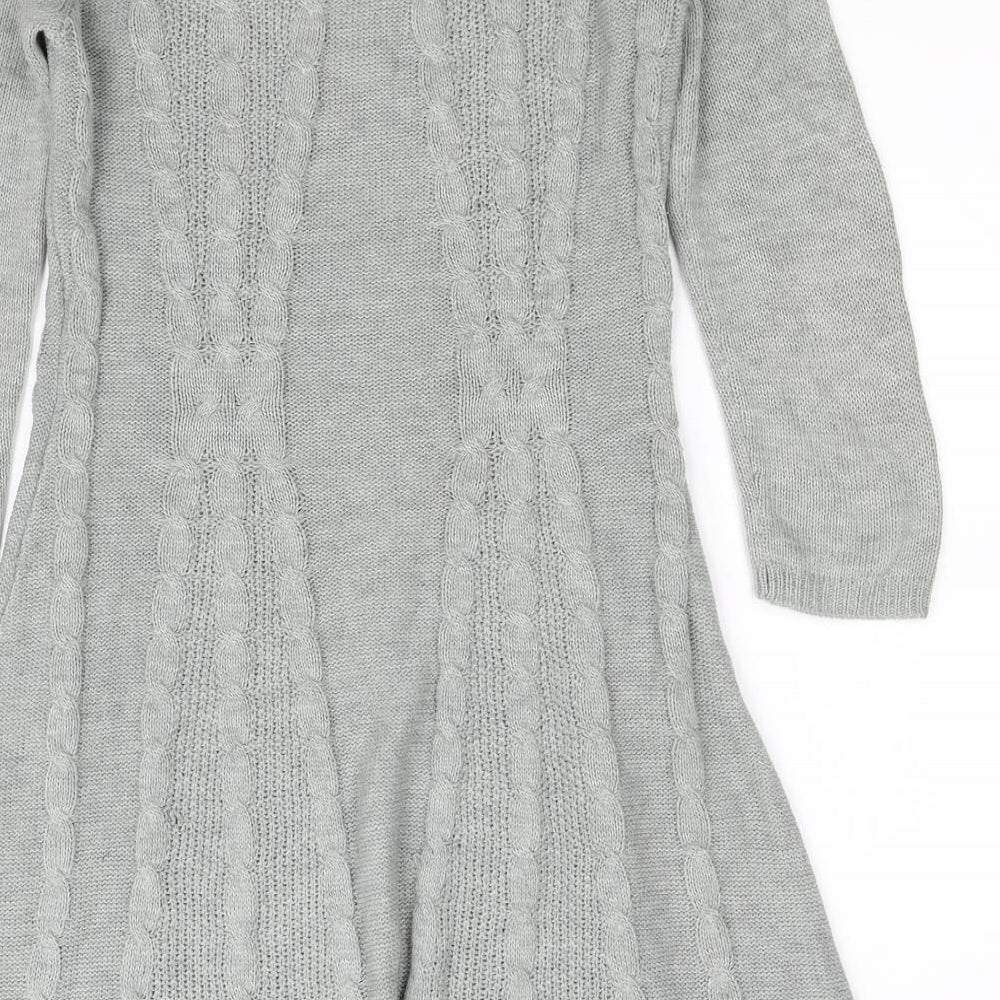 Atmosphere Womens Grey Fit & Flare Size 10