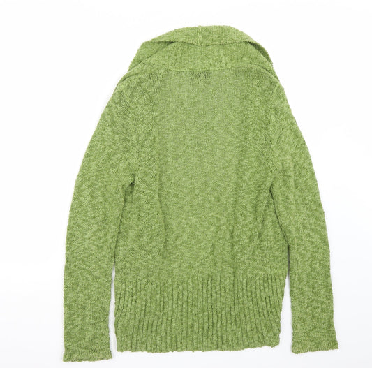 Alex & co Womens Green Cardigan Jumper Size 12