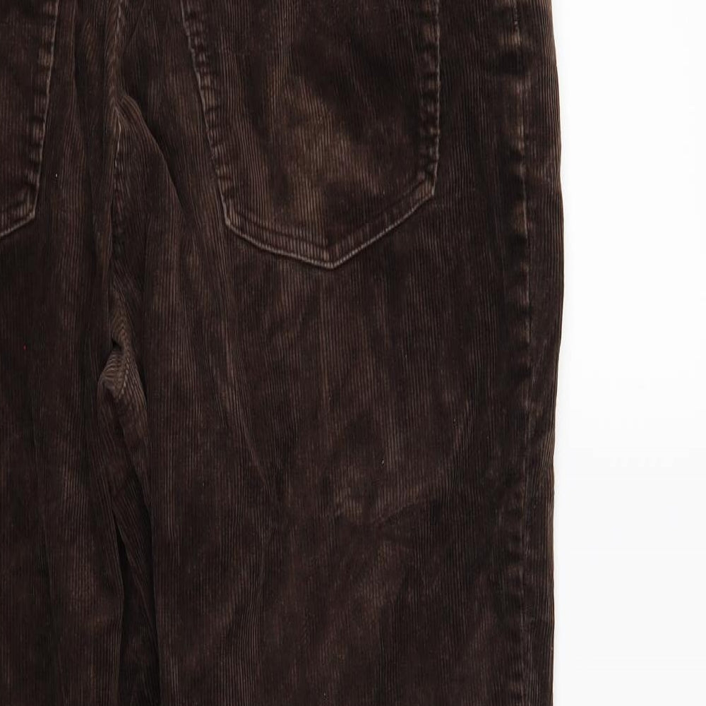 Preworn Mens Brown Trousers Size 35 in L27 in