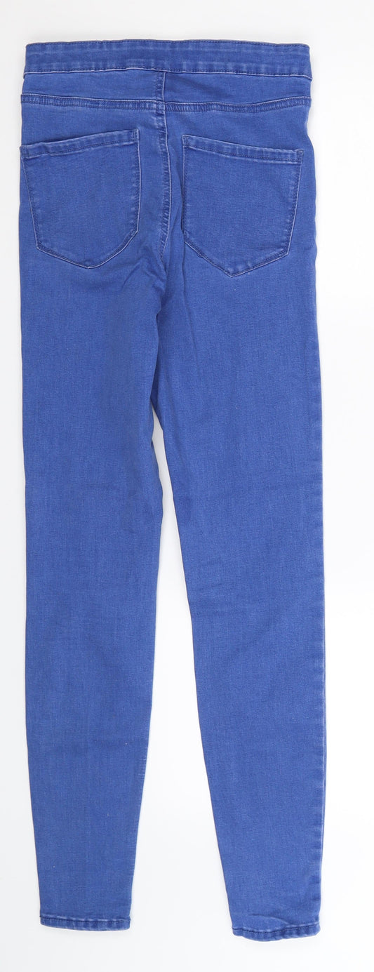 Denim Co Womens Blue Denim Jegging Jeans Size 10 L28 in