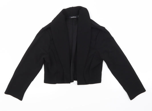 Womens UK Size 12 Boohoo Black 3-in-1 Jacket