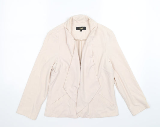 Womens UK Size 12 Dorothy Perkins Beige Jacket