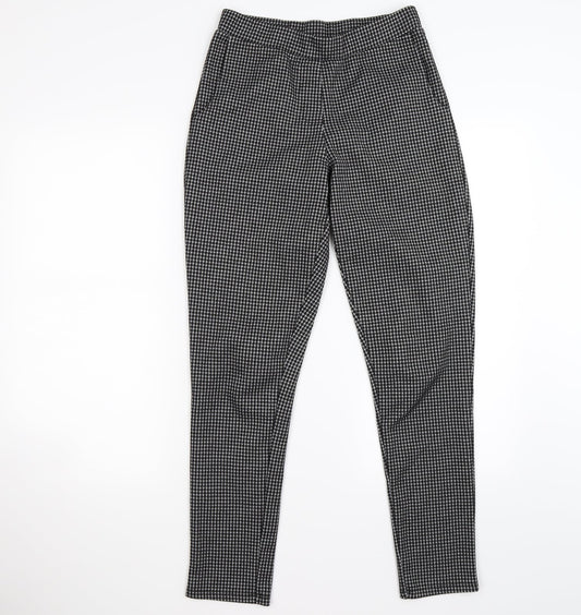 Womens UK Size 8 Dorothy Perkins Regular Fit Capri Black Trousers