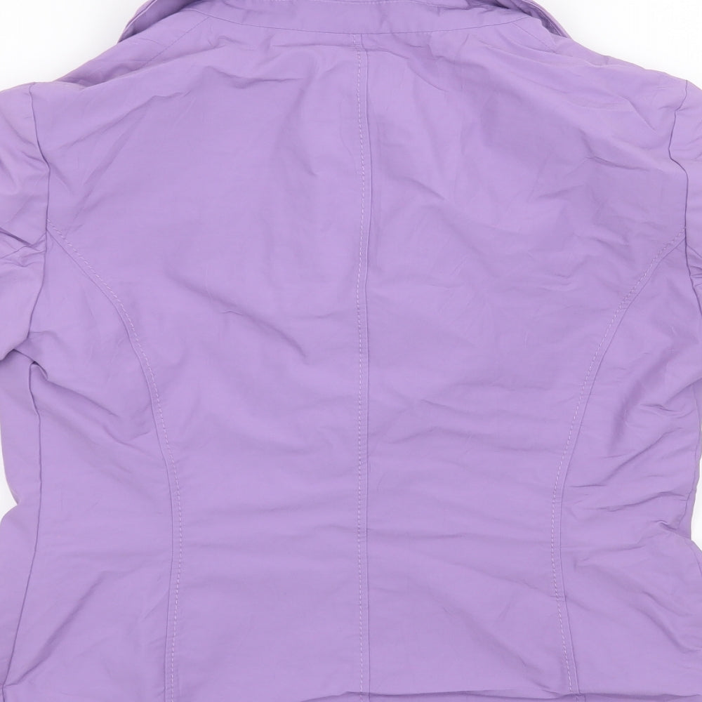 Betty Barclay Womens Purple Jacket Coat Size M