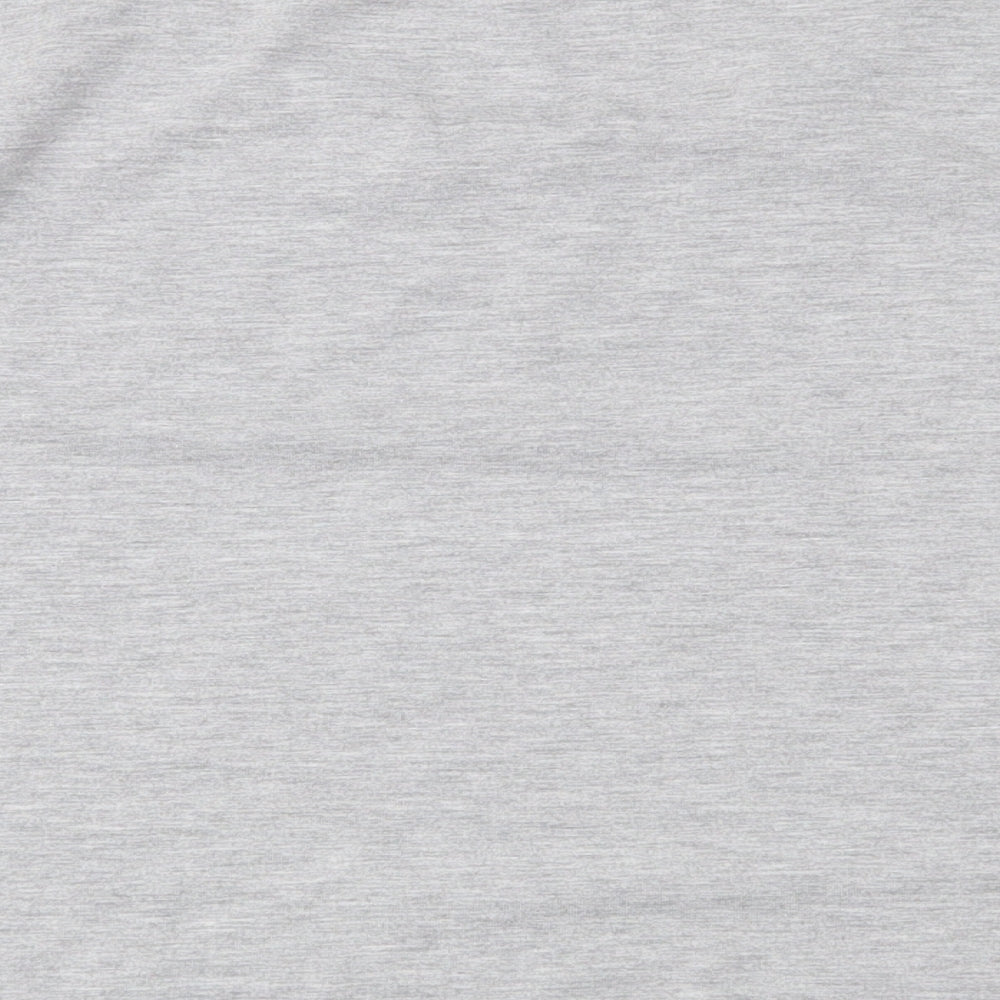 Womens UK Size M Select Grey Basic T-Shirt